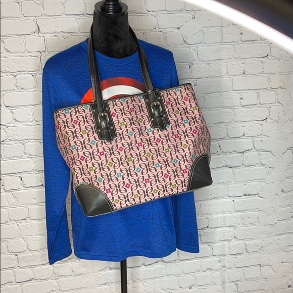 Fossil tote in f signature print and leath… - Picture 11 of 11